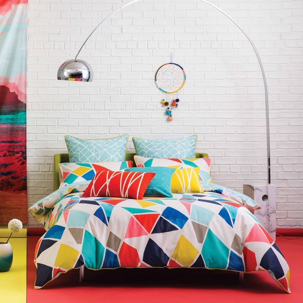 King Duvet Cover in Trapeze - NWT